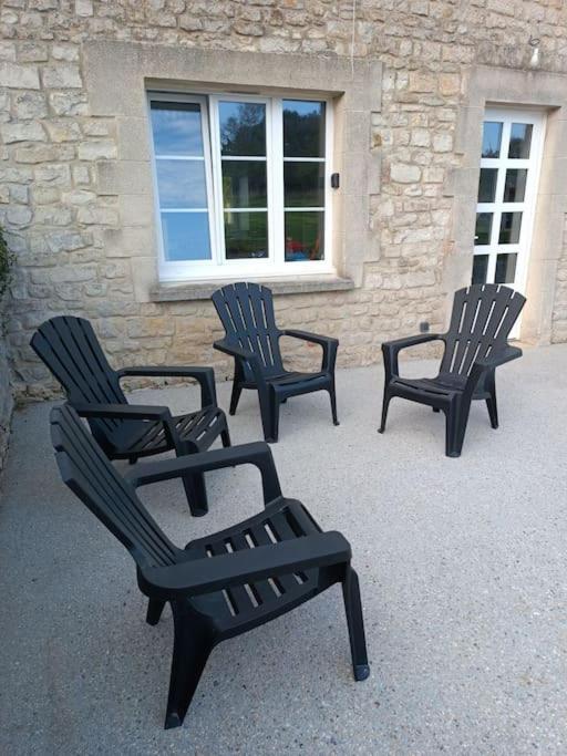 Gite A Travers Champs Colombieres Exterior foto